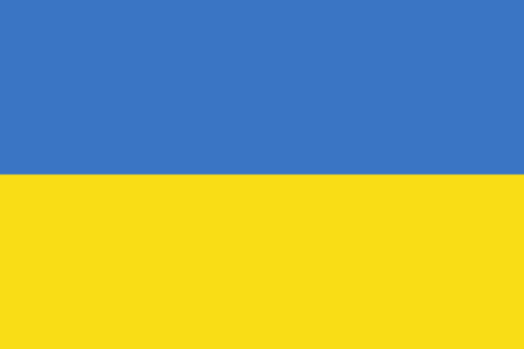 Ukraine Flagge