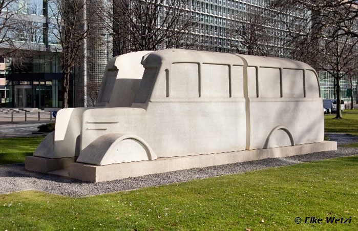 Der graue Bus, Denkmal an die "Aktion T4".