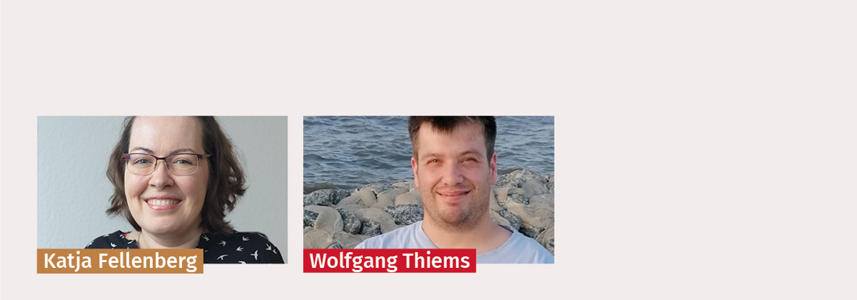 Portrait von Katja Fellenberg und Wolfgang Thiems