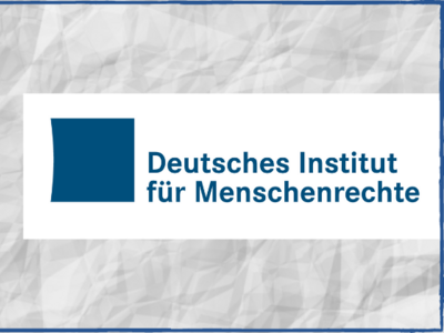 Das Logo vom Deutschen Institut für Menschenrechte.