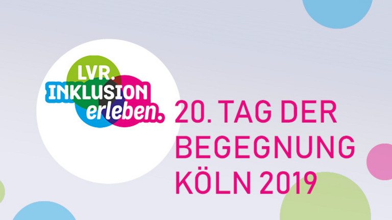 Logo: LVR Tag der Begegnung 25. Mai 2019 Köln