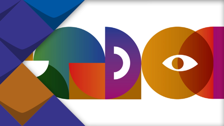 Das Logo des KulturTandems im Jahr 2022: ein kunstvolles Wortzeichen