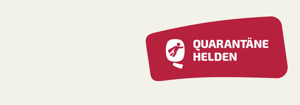 Logo Quarantänehelden Logo Quarantänehelden