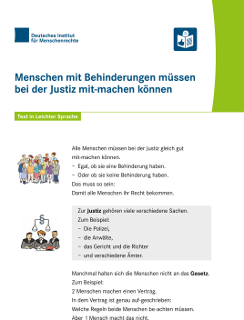 Zugang zu Justiz Zugang zu Justiz - Hrg. Dt. Institut für Menschenrechte