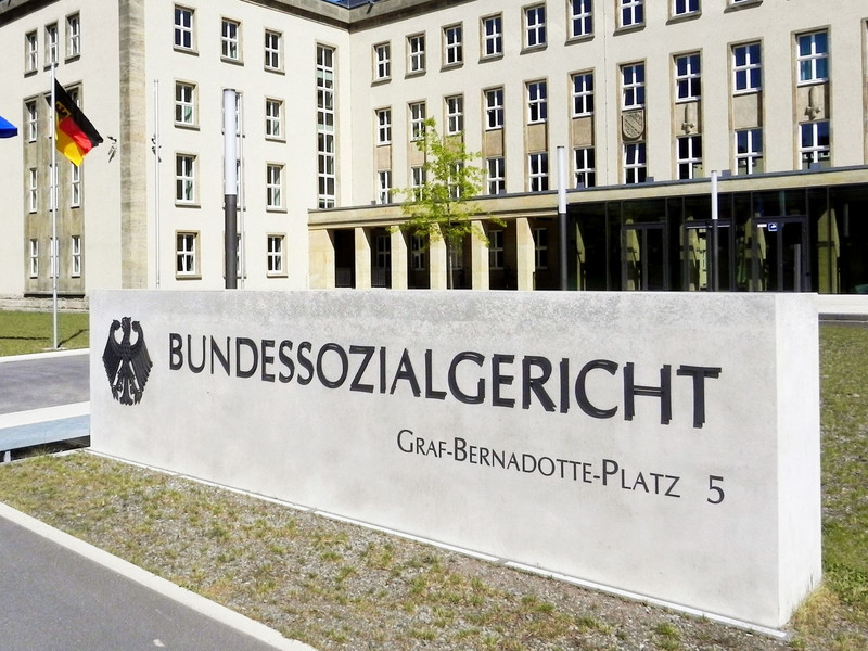 Eingangsbereich des Bundessozialgerichts. Eingangsbereich des Bundessozialgerichts.