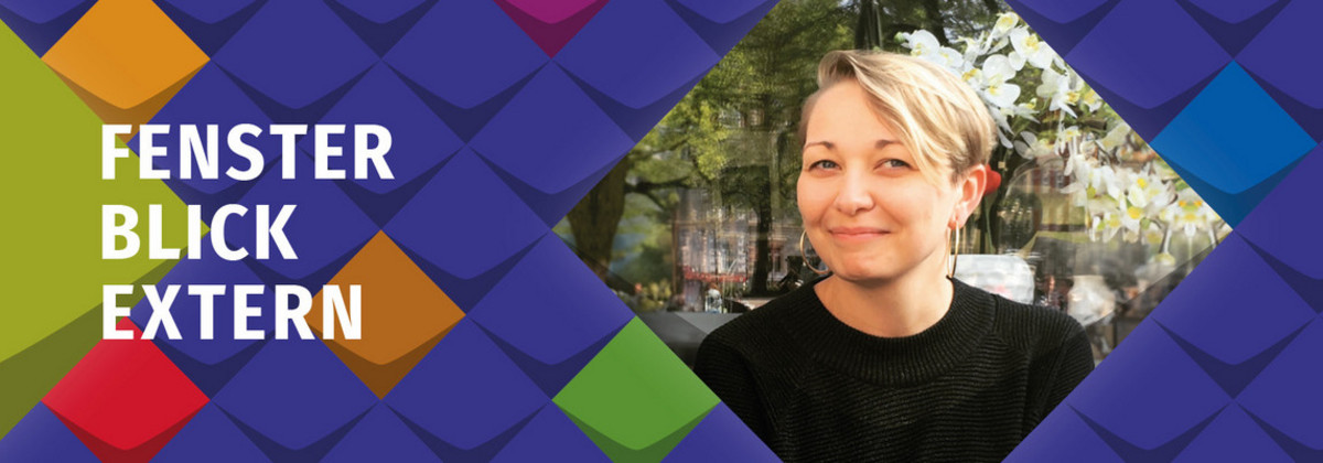Fensterblick extern mit Friederike Kreuzwieser