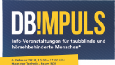Das Logo der Veranstaltungsreihe DB Impuls Das Logo der Veranstaltungsreihe DB Impuls