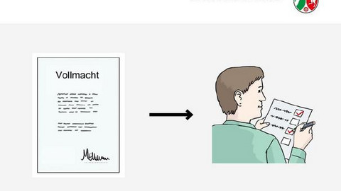 Symbolbild Vorsorge-Vollmacht: Das Formular und wichtige Hinweise in Leichter Sprache 