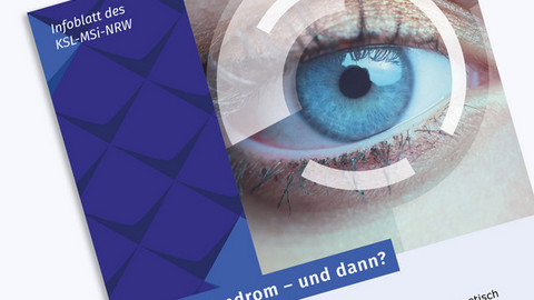 Mockup des Infoblatts über das Usher Syndrom 