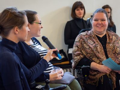 Auch bei diesem ernsten Thema wurde viel gelacht.