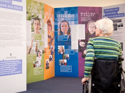 Die Wanderausstellung war für viele Gäste interessant.