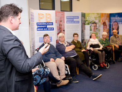 Tobias Fischer vom KSL Düsseldorf beantwortete viele Fragen aus dem Publikum.