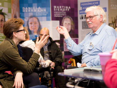Die Tagesordnung ließ viel Zeit für den Erfahrungsaustausch.