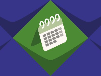 Kacheln der KSL und ein Symbol von einem Kalender