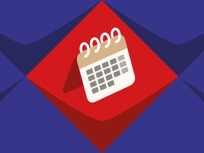 Kacheln der KSL und ein Symbol von einem Kalender