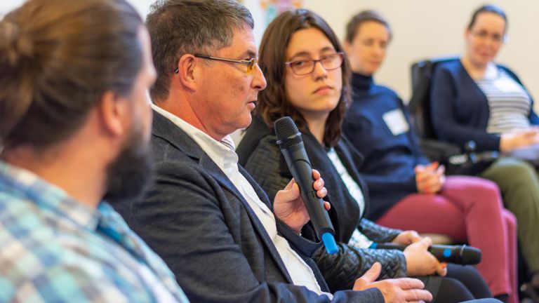 Engagierte Diskussion beim PB-Tag des KSL Köln