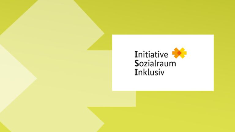 Banner mit dem Logo der Initiative Sozialraum Inklusiv