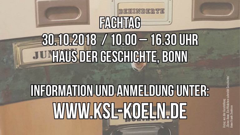 Poster mit den Details zum Fachtag
